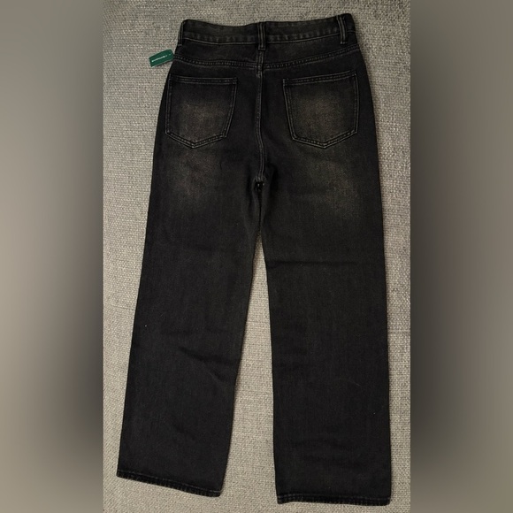 Aaron & Amber Black Rhinestone Cutout Jeans Size Small brand new - Picture 10 of 14